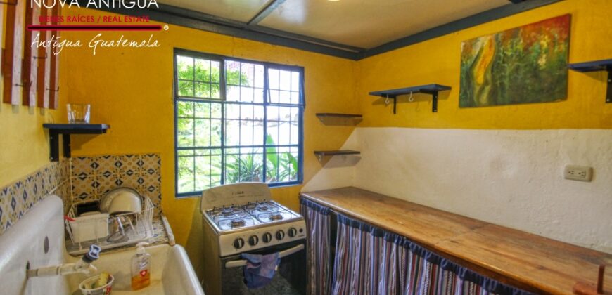 A201 – Casa de 2 habitaciones para rentar en Antigua