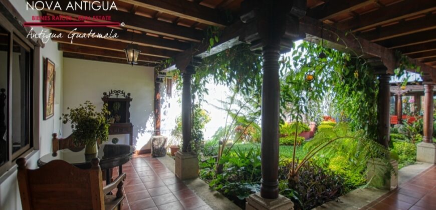A4186 – Increíble propiedad en renta en Antigua Guatemala