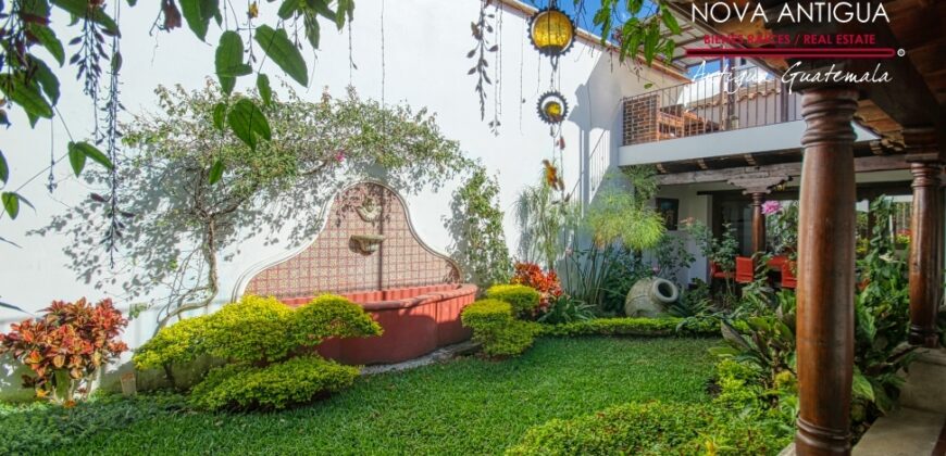 A4186 – Increíble propiedad en renta en Antigua Guatemala