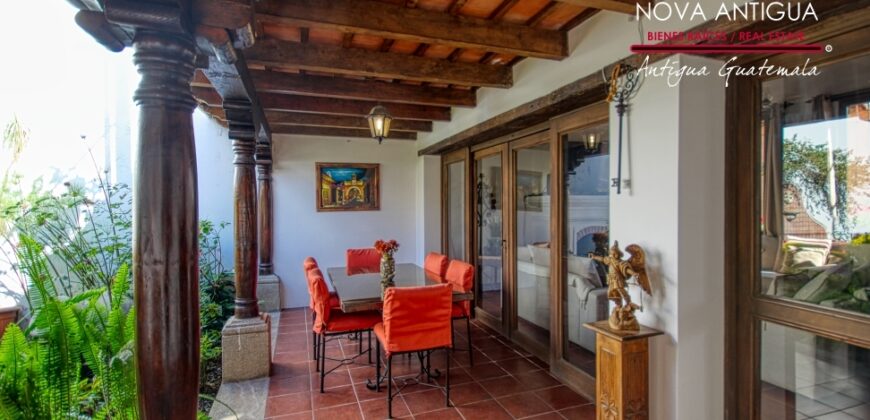 A4186 – Increíble propiedad en renta en Antigua Guatemala