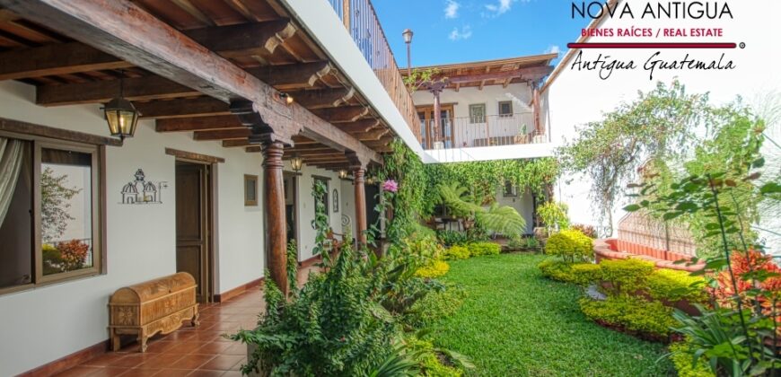 A4186 – Increíble propiedad en renta en Antigua Guatemala
