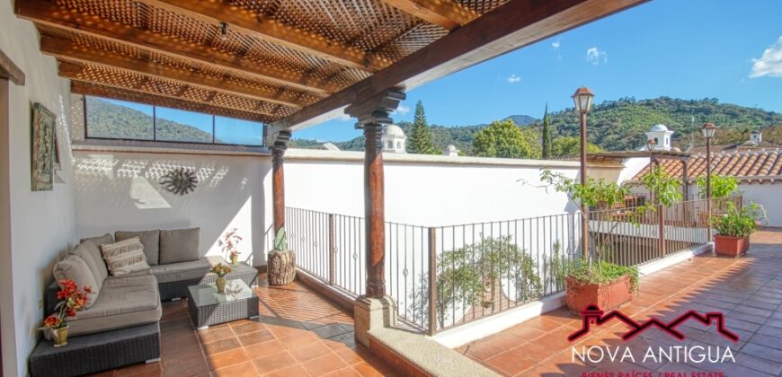 A4186 – Increíble propiedad en renta en Antigua Guatemala