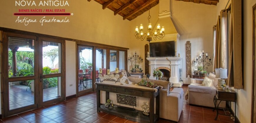 A4186 – Increíble propiedad en renta en Antigua Guatemala