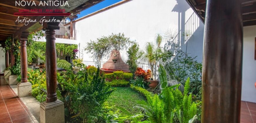 A4186 – Increíble propiedad en renta en Antigua Guatemala