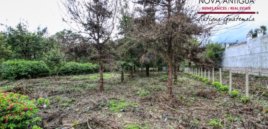 A4212 -Terreno en el Centro de Antigua Guatemala