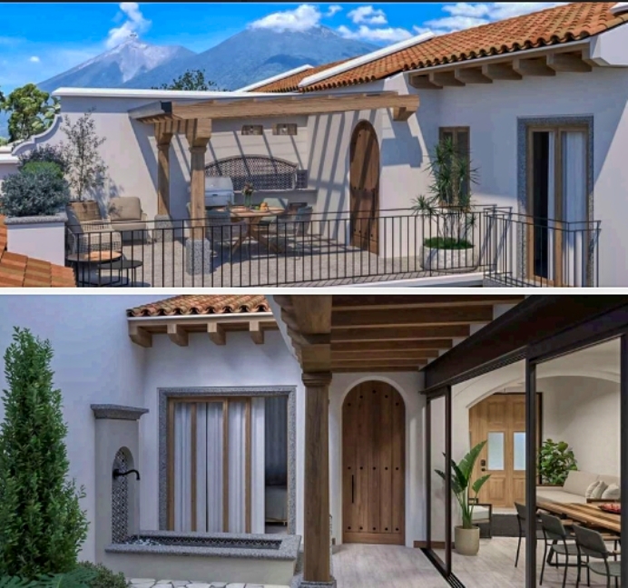 J527 – Hermosa casa en construcción dentro de condominio