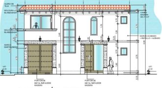 T46 – Casa en obra gris en Portal de las Rosas San Miguel Dueñas