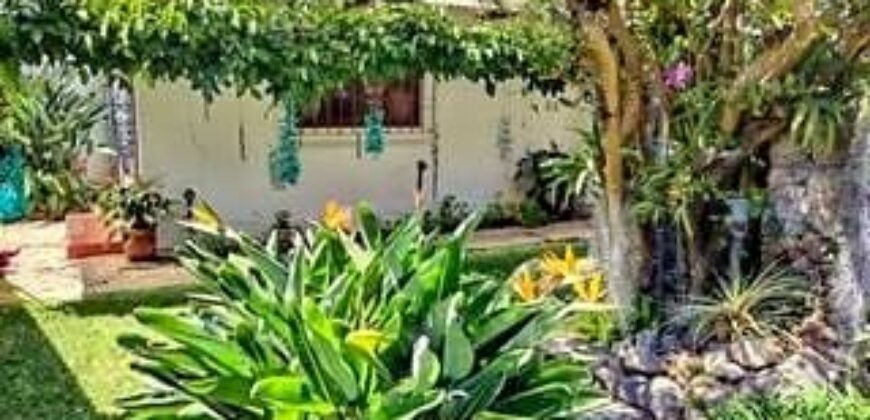 A260 – Casa en renta de 3 habitaciones amueblada.