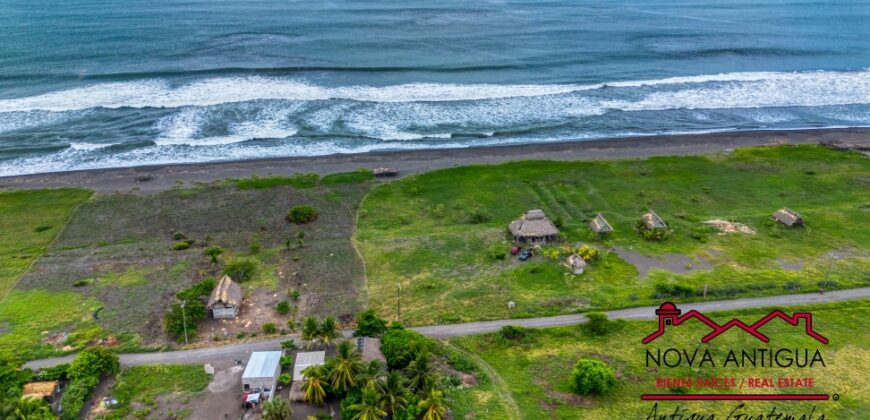 CS16 -Hermosos terrenos frente al mar en Tecojate