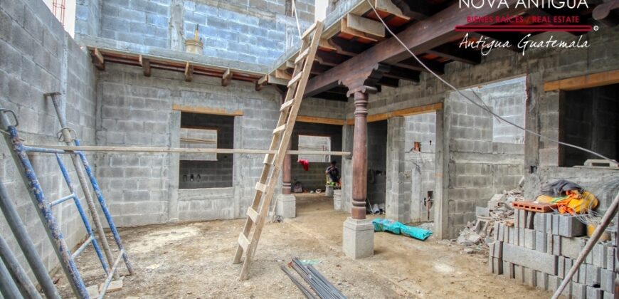 T49 – House Under Construction Inside Gated Community