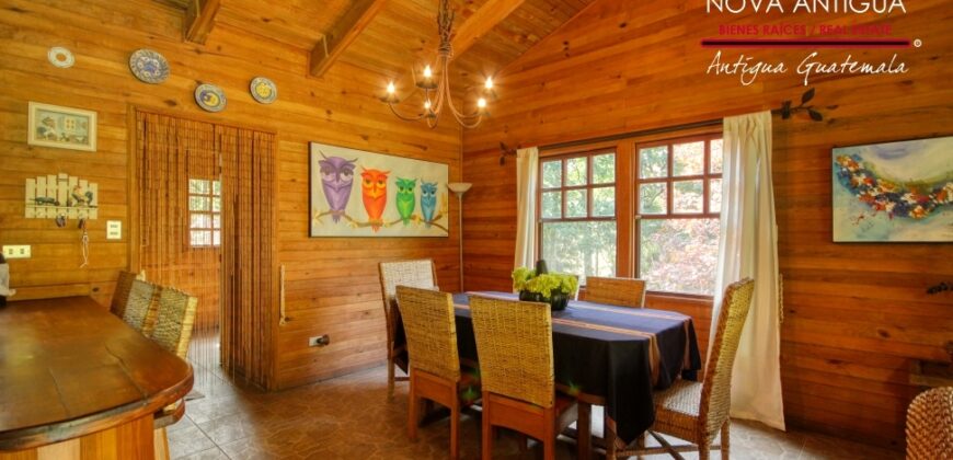 CS17 –  Cabaña amueblada en exclusivo residencial de Escuintla