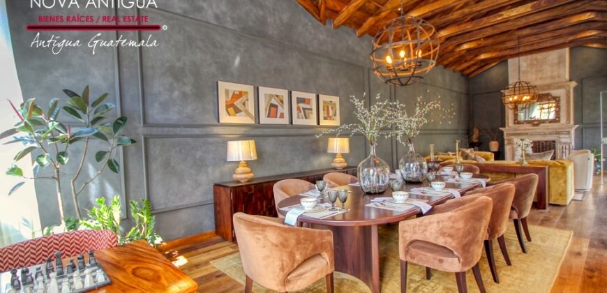 SI18 -Exclusiva residencia colonial en La Antigua Guatemala